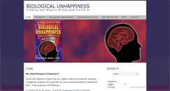 Desktop Screenshot of biologicalunhappiness.com